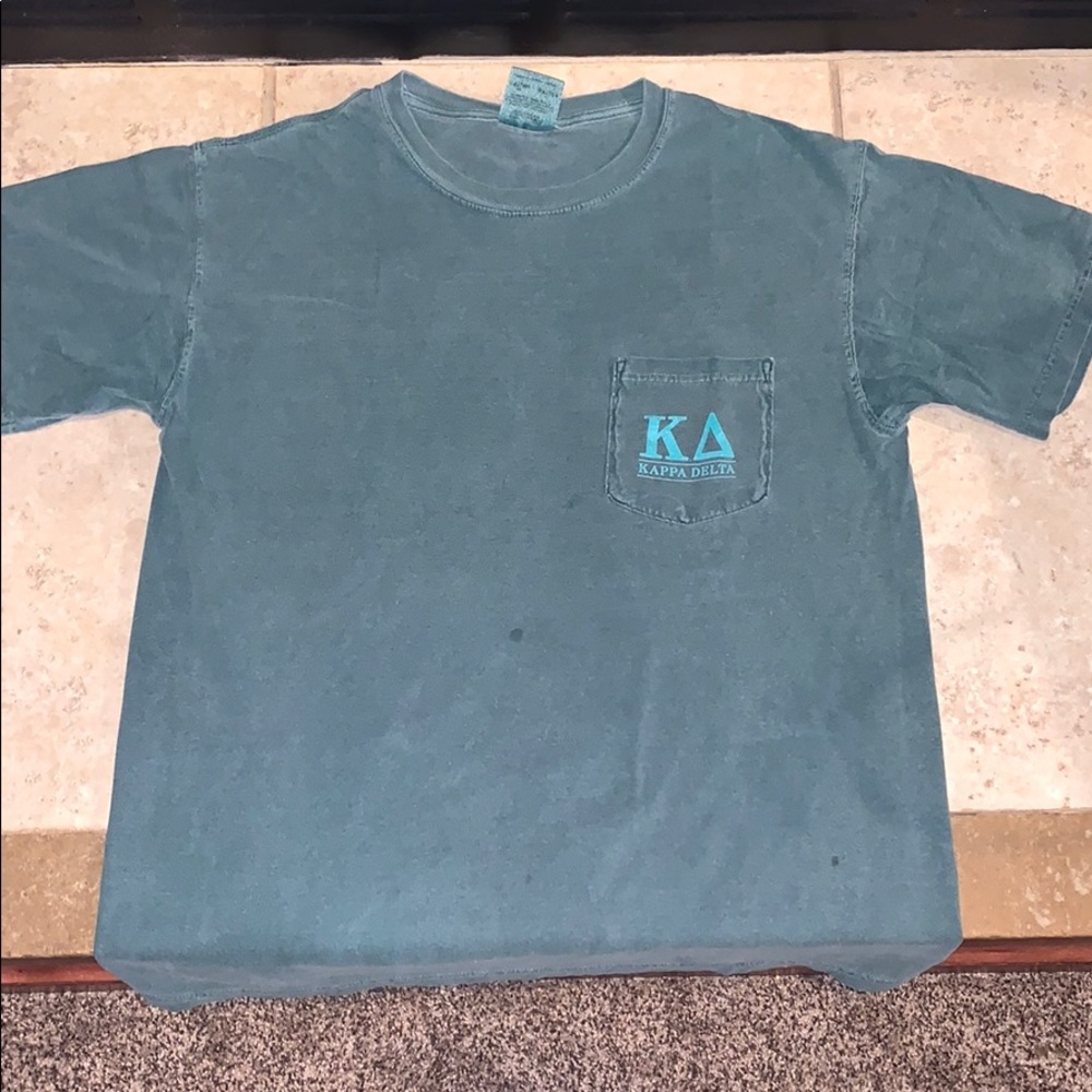 GREEN KD KAPPA DELTA SHIRT